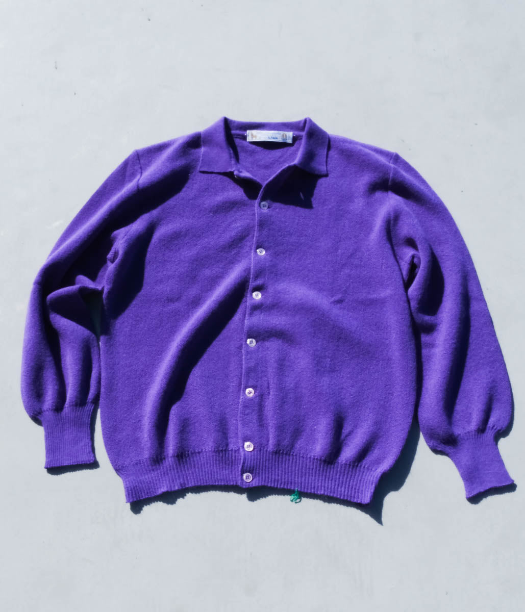 FANNI LEMMERMAYER for Lakewood Clothing "Polo Cardigan" (Purple)