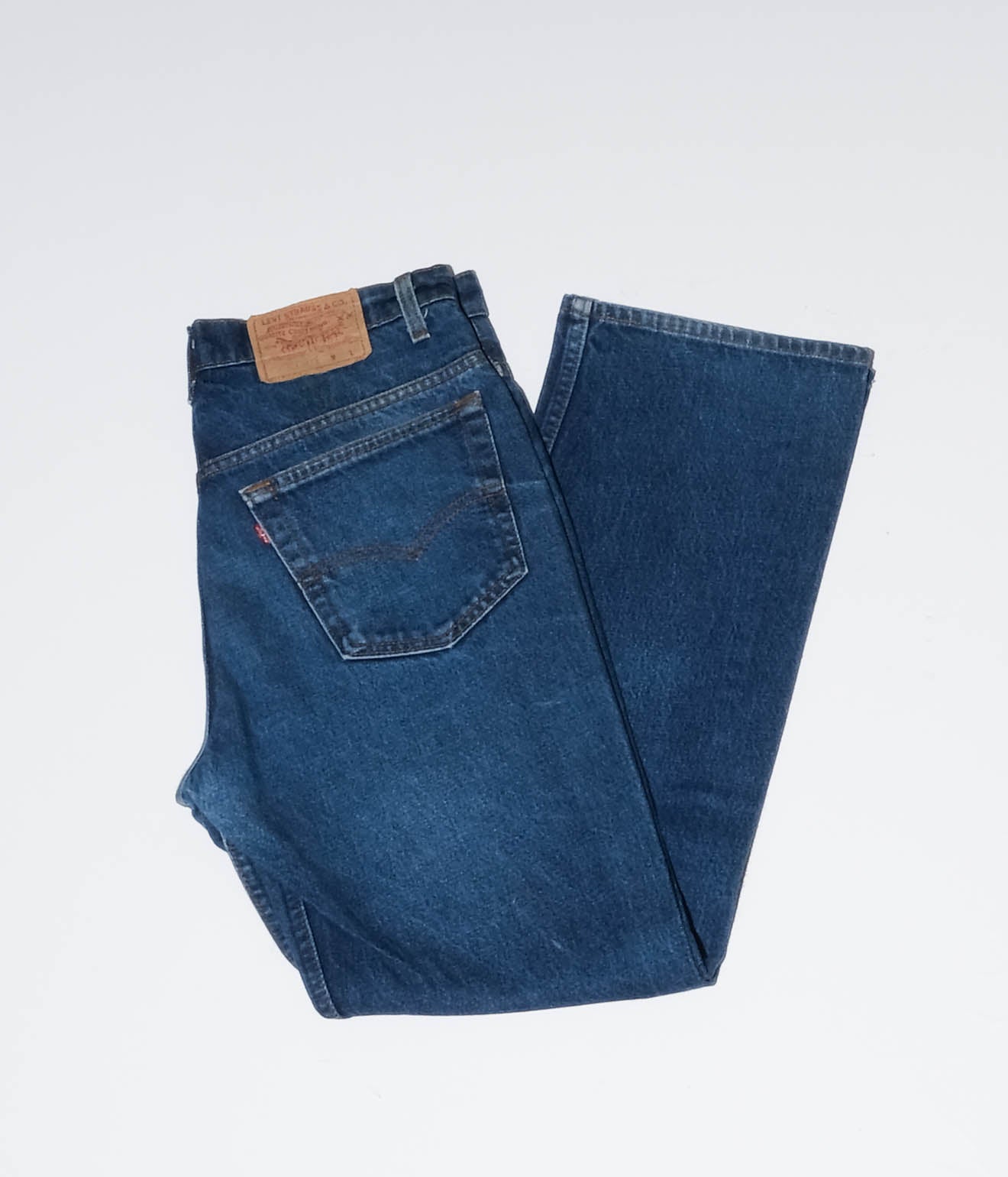 80's Levi's 517 Denim Pants (Blue)
