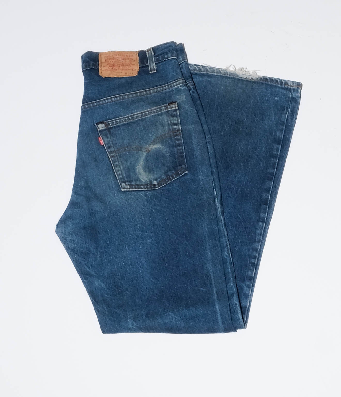 80's Levi's 517 Denim Pants (Blue)