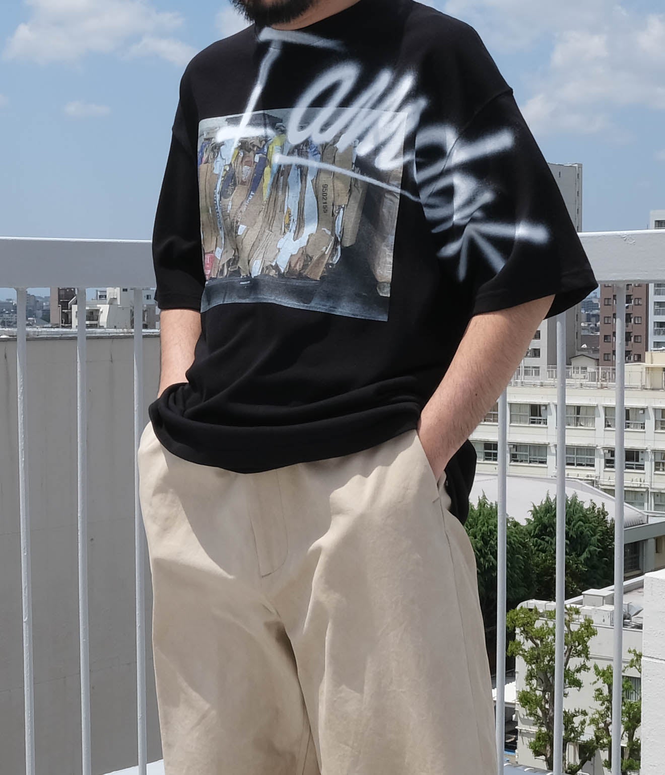 【新品】I am dork　Trash Printed T-shirt I am dork / Trash Print T-Shirts(White) | PARK