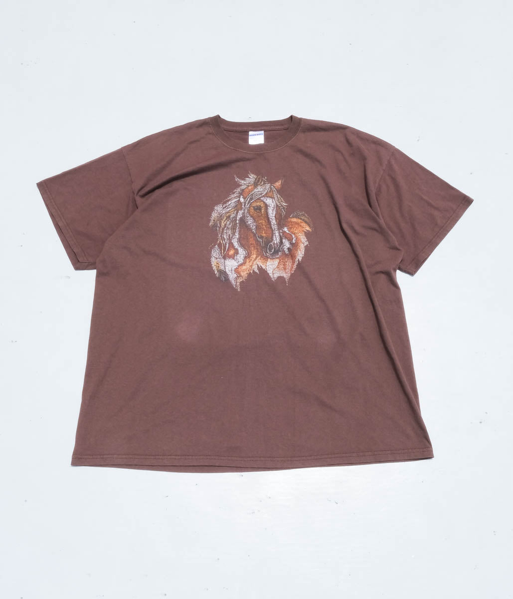 00's Horse Print Tee – Lakewood Clothing