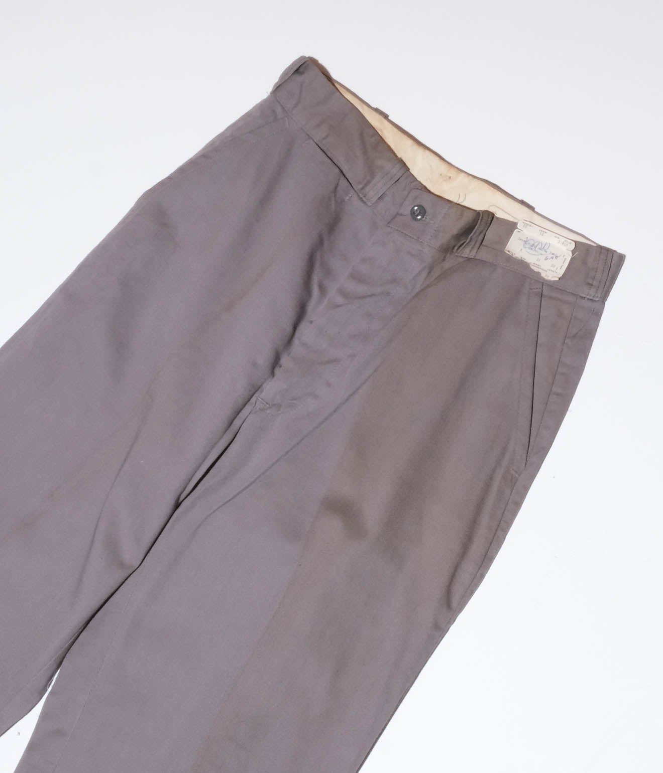 60's Deadstock Work Pants (Gray)