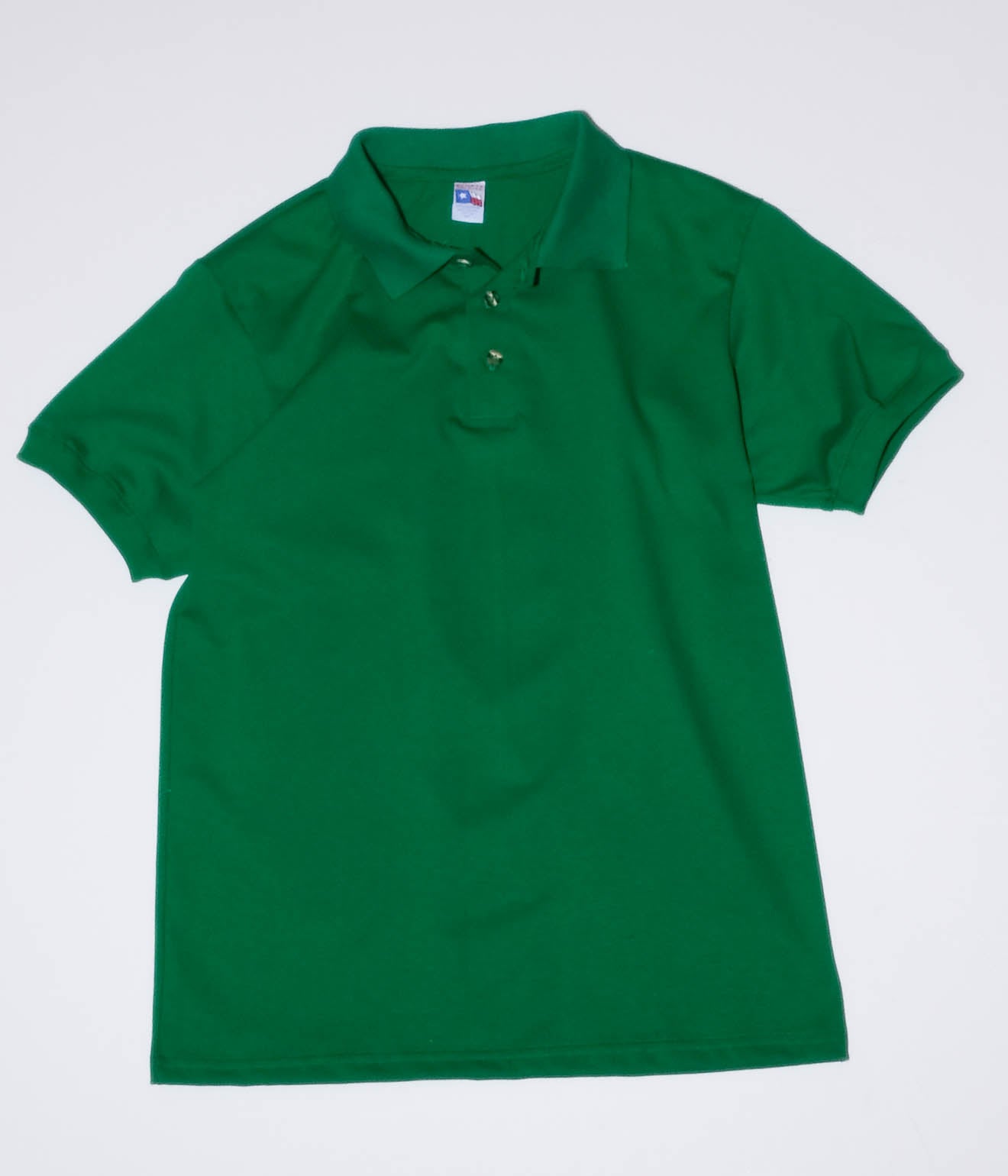 TEXAS APPAREL "Polo Tee" (Green)