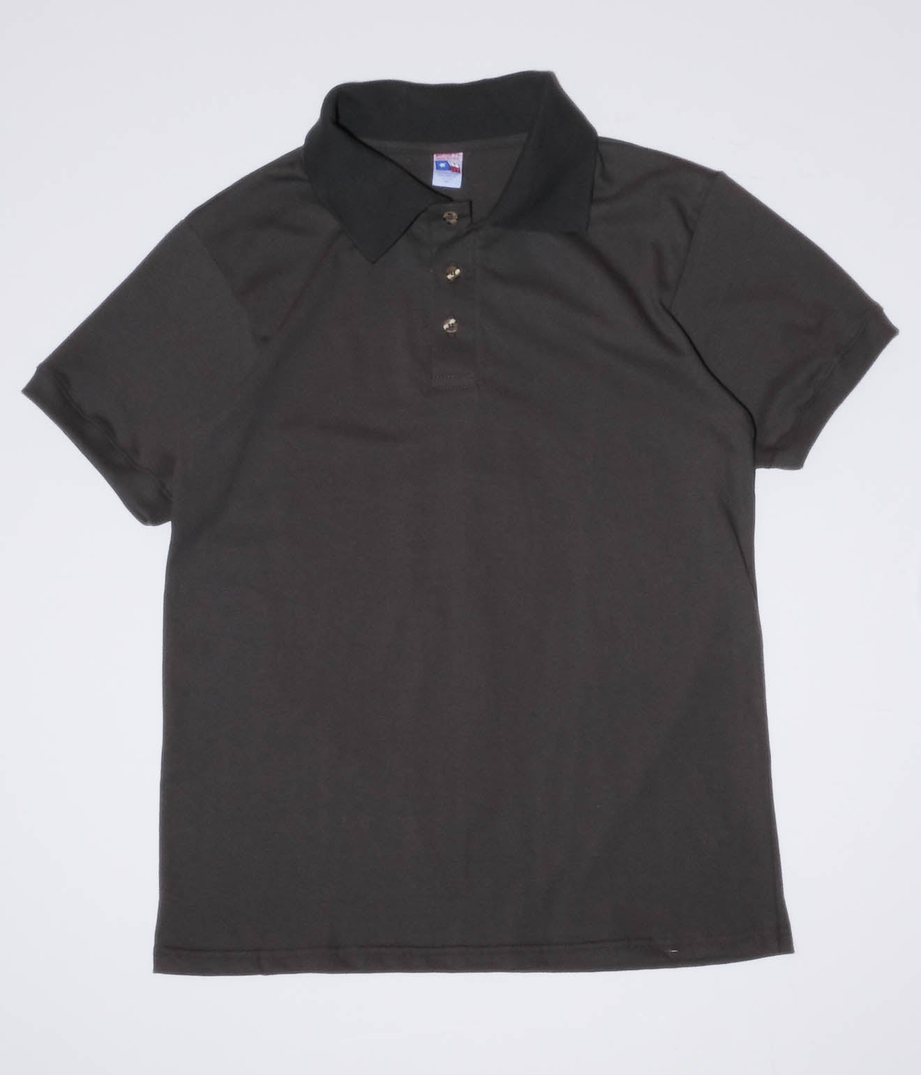 TEXAS APPAREL "Polo Tee" (Charcoal)