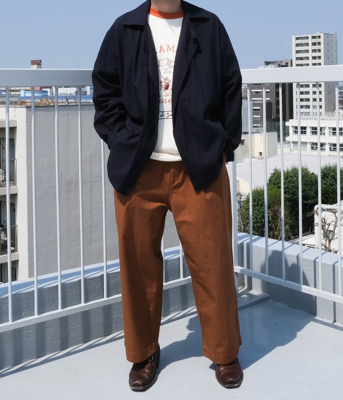 【タグ付新品未使用】 BLACKBIRD toile shirt black 1 BLACKBIRD 