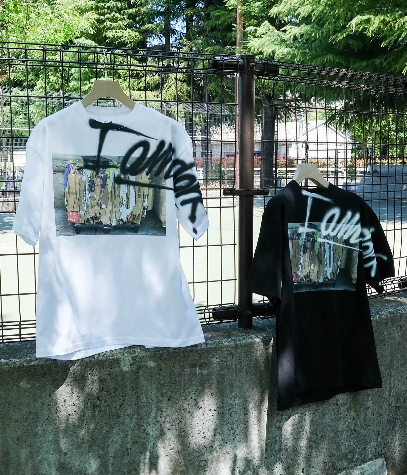 【新品】I am dork　Trash Printed T-shirt I am dork 
