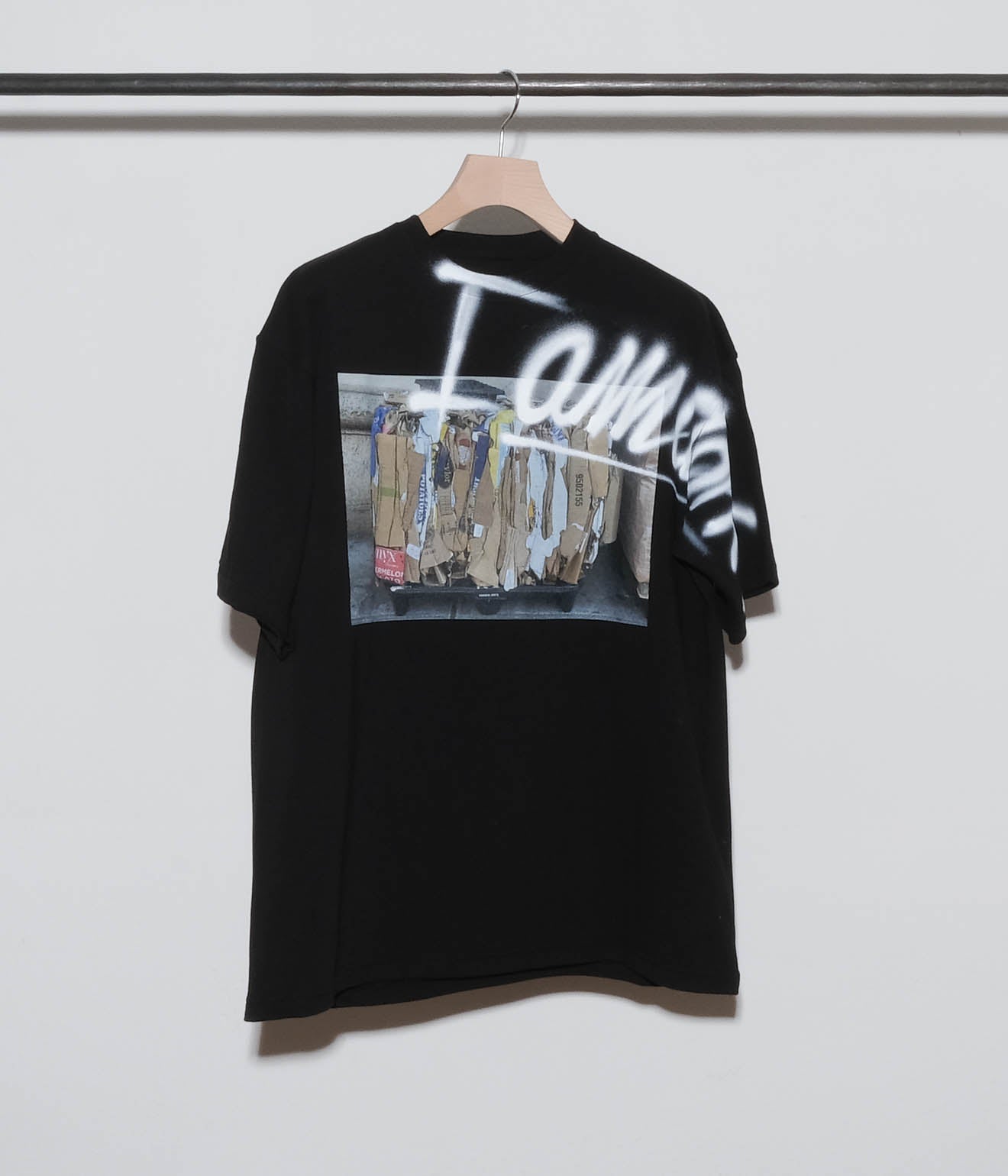 【新品】I am dork　Trash Printed T-shirt I am dork 