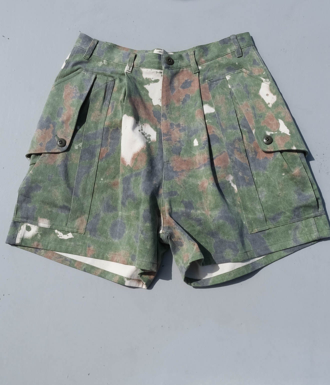 パンツ Gurank Cargo shorts camoufrage Gurank 