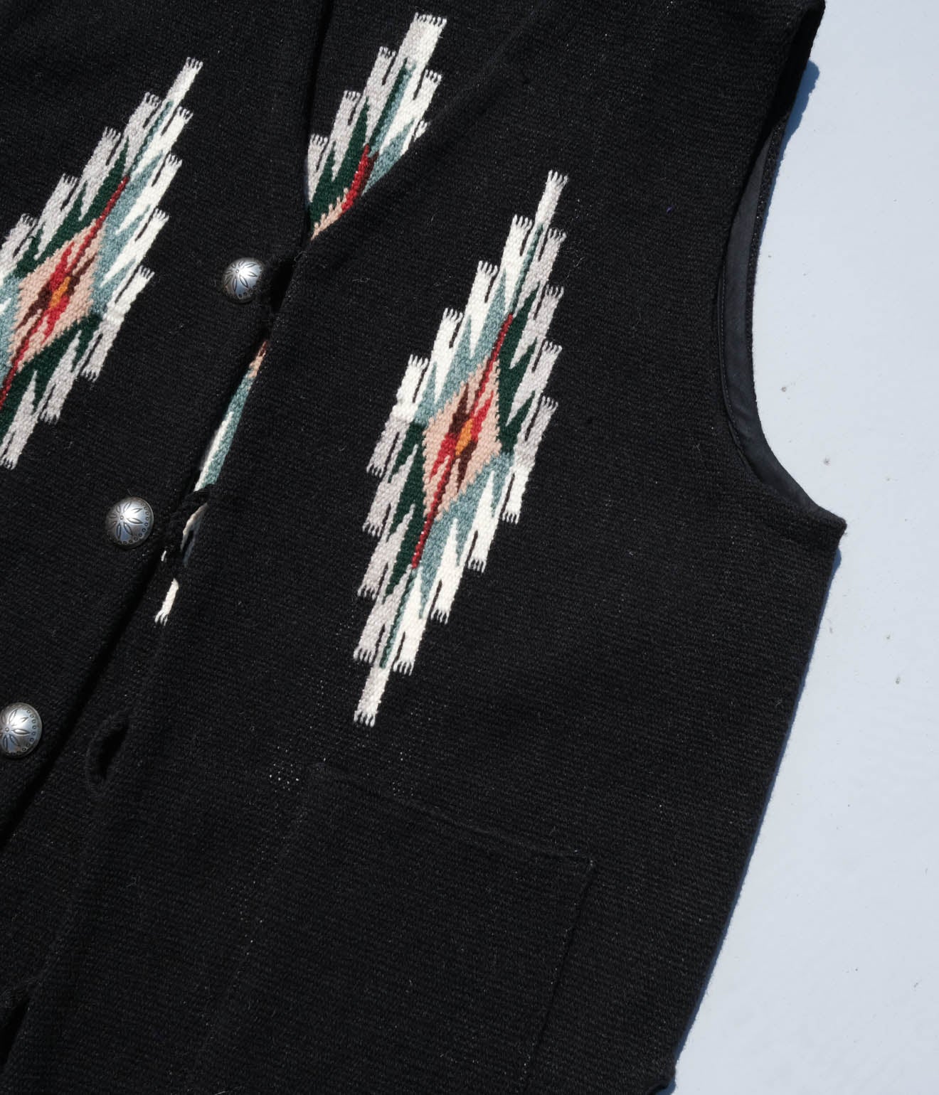 TRUJILLO'S for Lakewood Clothing CHIMAYO VEST (Black)