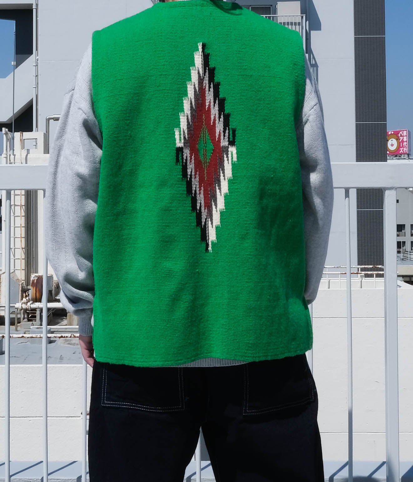 t*o様 新品TRUJILLO'S CHIMAYO VEST TURQUOISE TRUJILLO'S for Lakewood Clothing CHIMAYO VEST (Green)