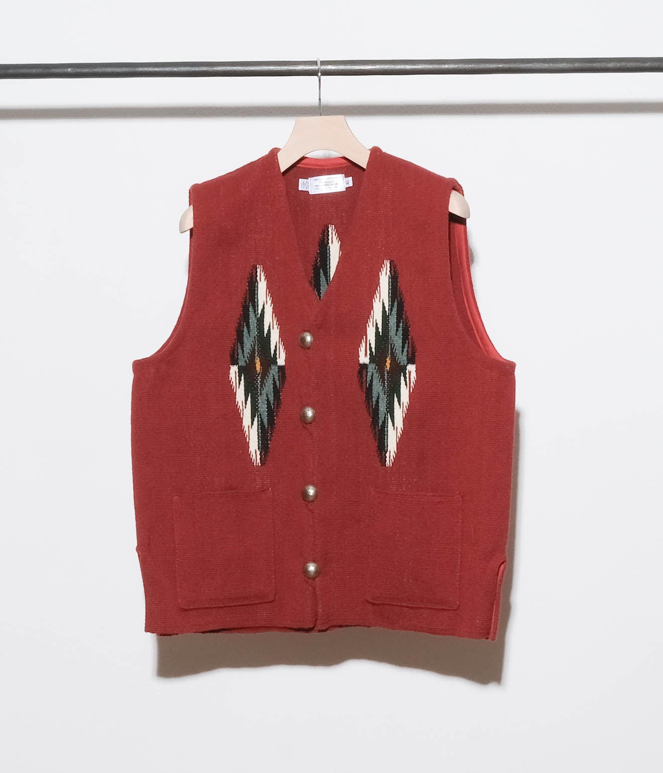 TRUJILLO'S for Lakewood Clothing CHIMAYO VEST (Red)