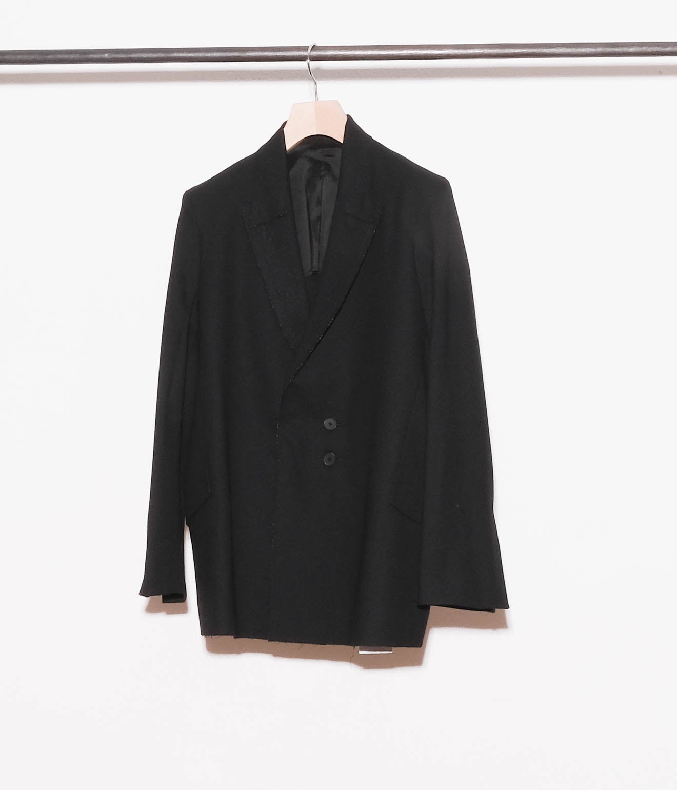 Lea Boberg "R.P.L. BLAZER" (Black Wool Crepe)