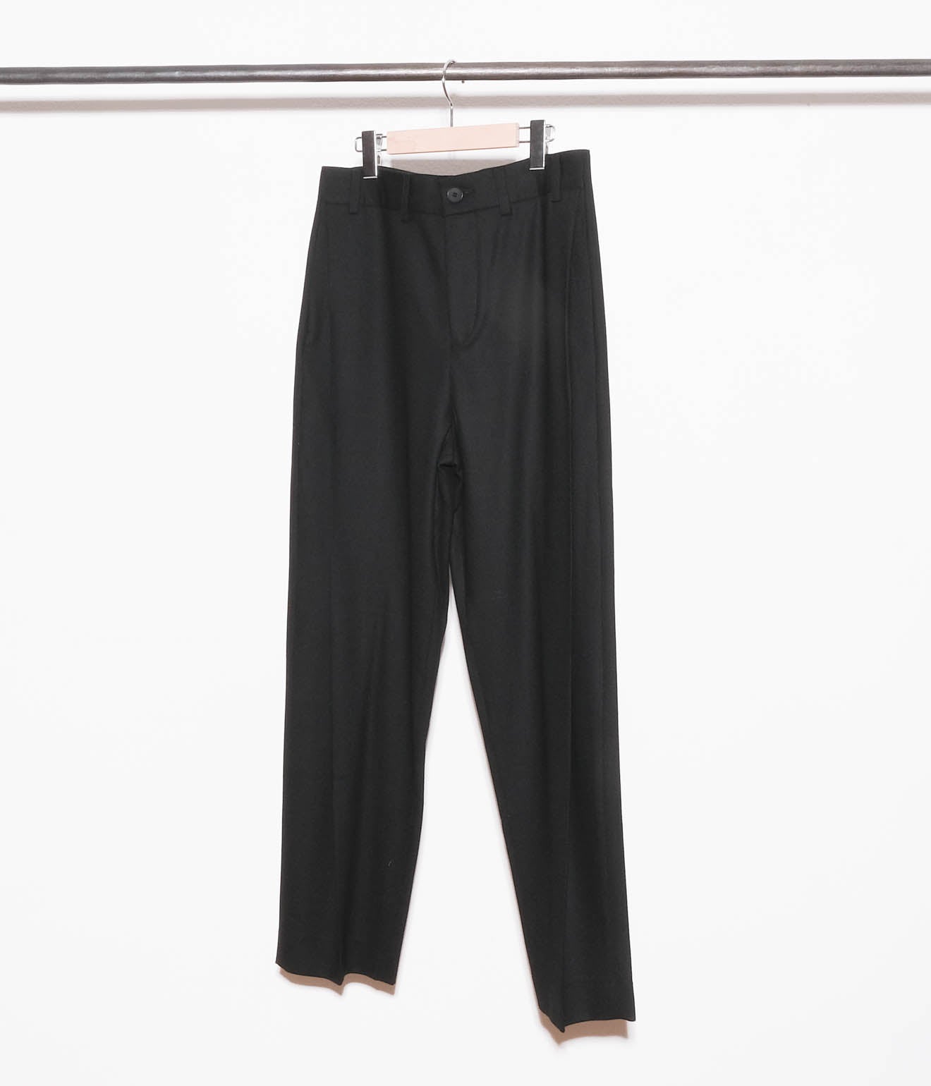 Lea Boberg "D.P. TROUSERS" (Black Wool Crepe)