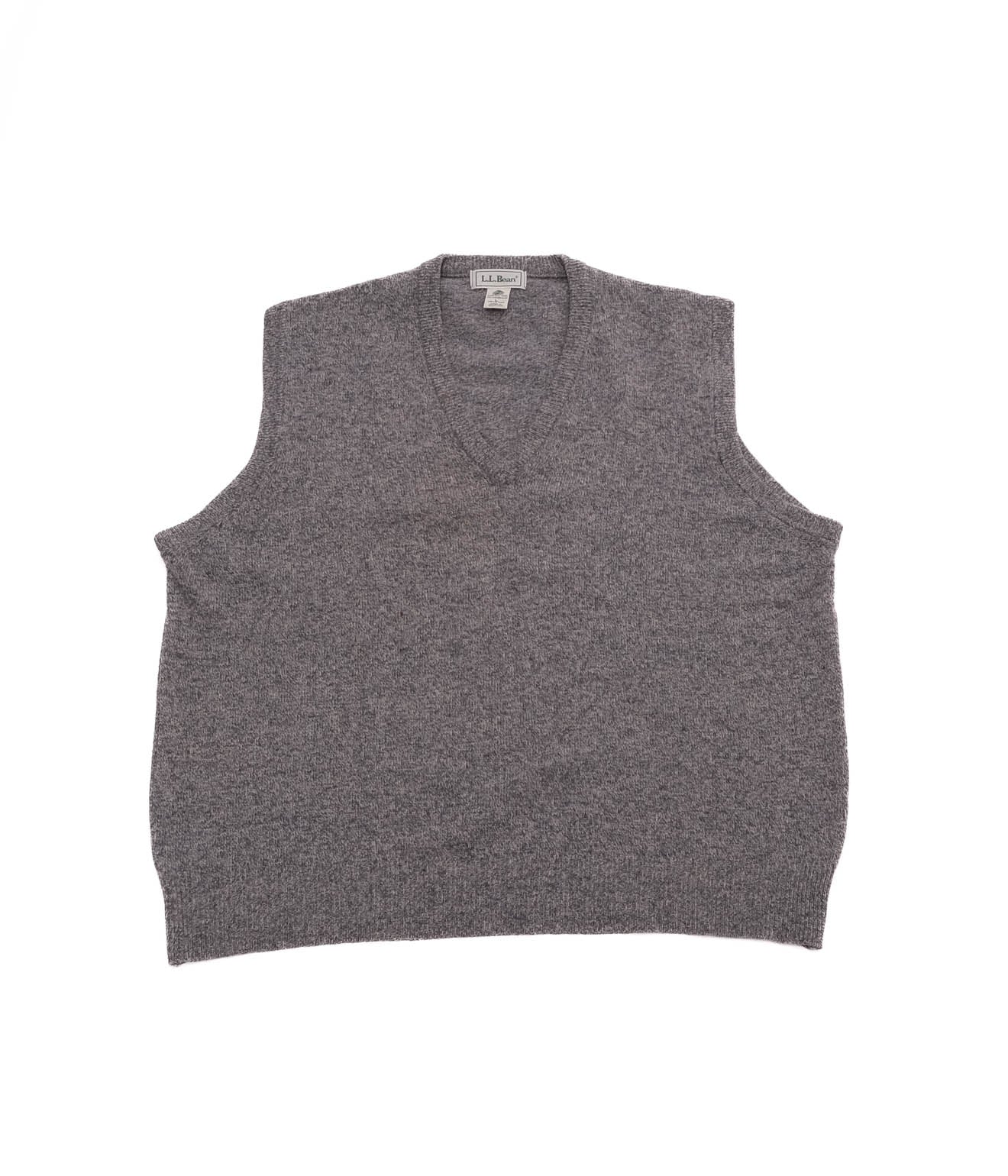 80's LLBean Knit Vest (Dark Grey)