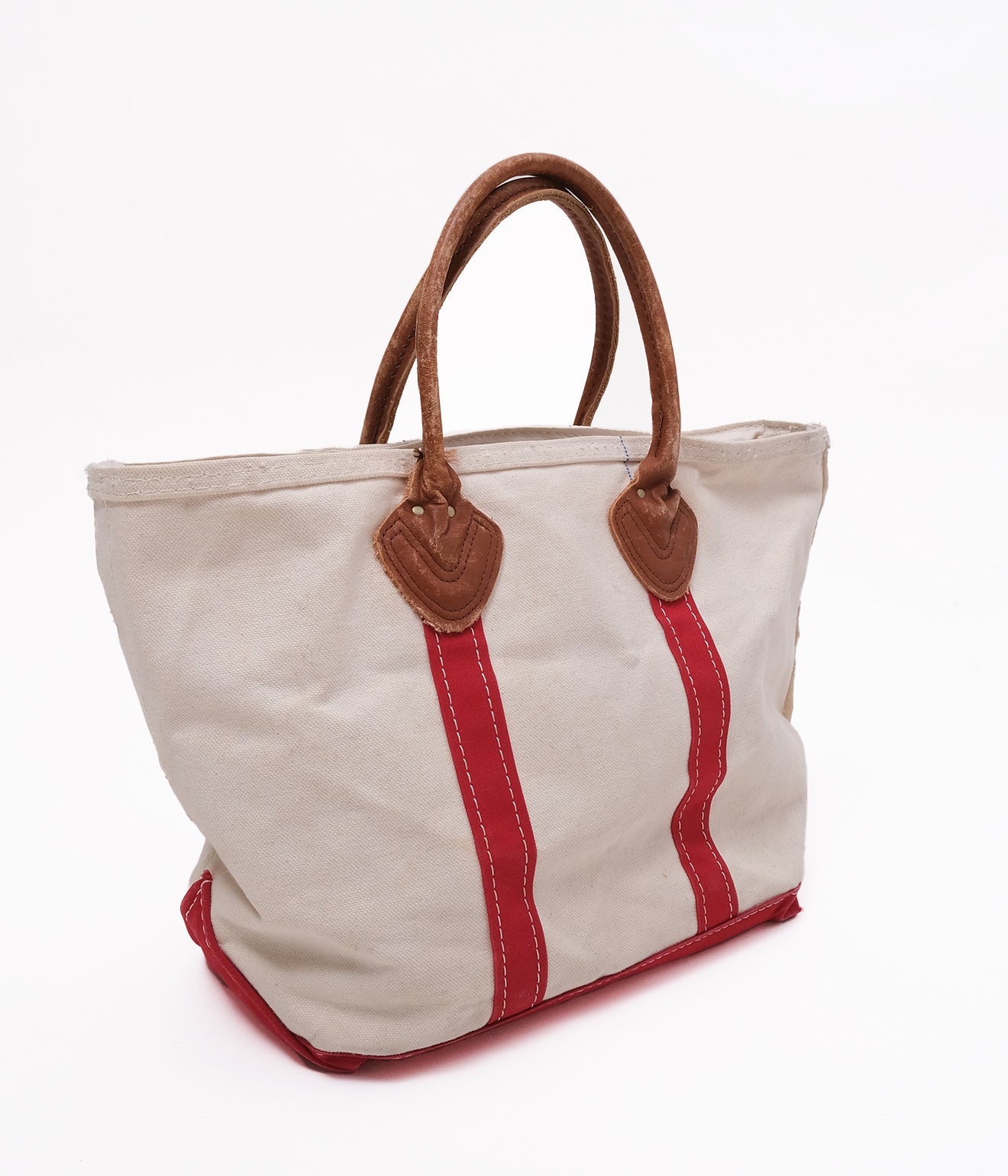 80's LLBean Tote Bag (Natural x Navy) – Lakewood Clothing