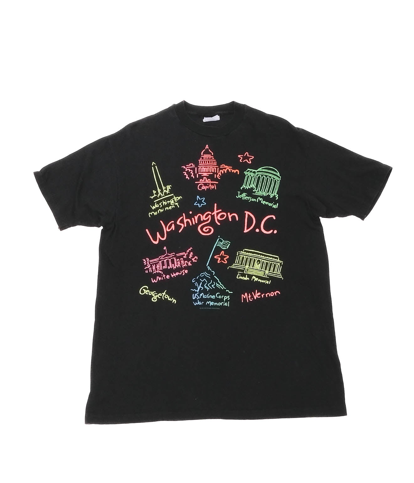 80's Washington D.C. Tee (Black)
